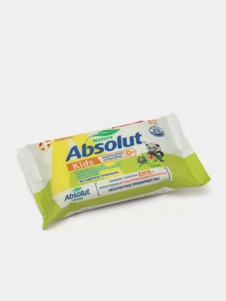 Влажные салфетки Absolut Kids, Череда, 20 шт