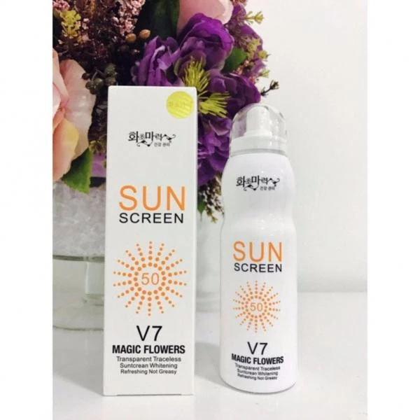 Quyoshdan himoyalovchi sprey Sunscreen V7 SPF 50