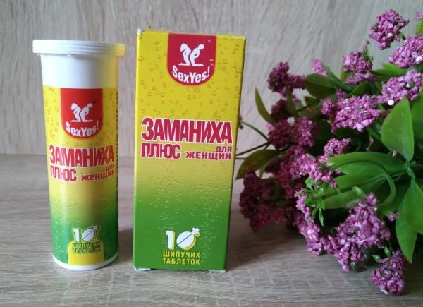 Заманиха Плюс - таблетки для повышения либидо у женщин
