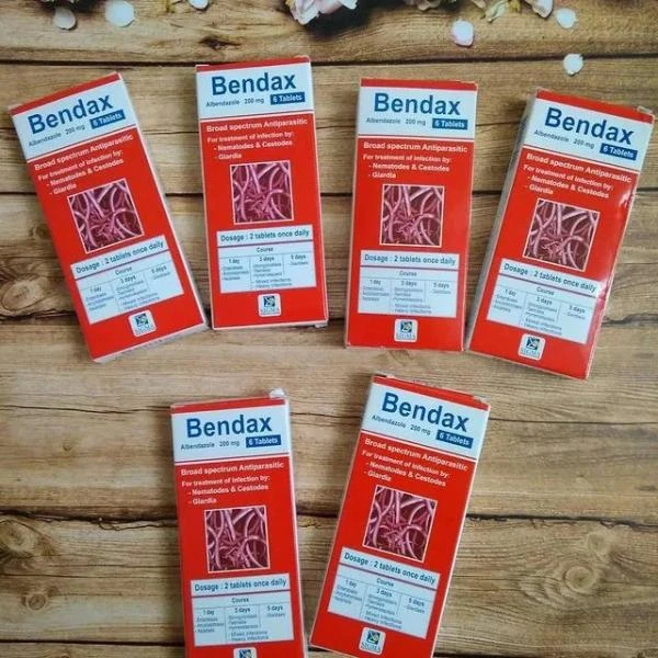 Бендакс (Bendax) от глистов и паразитов из Египта