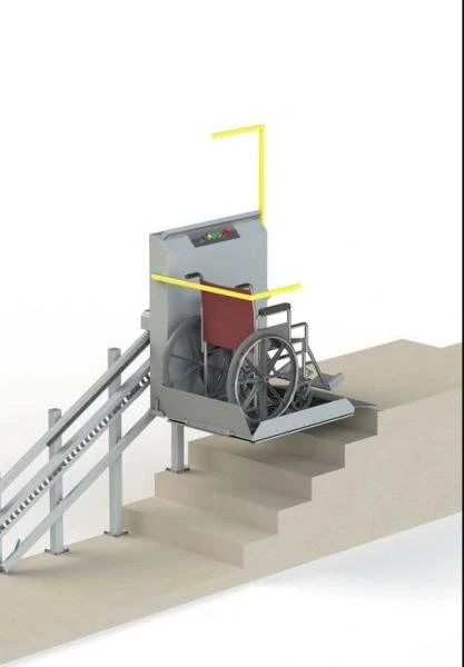 Naklonniy (lestnichniy) invalidniy podyomnik ComDis-250 I