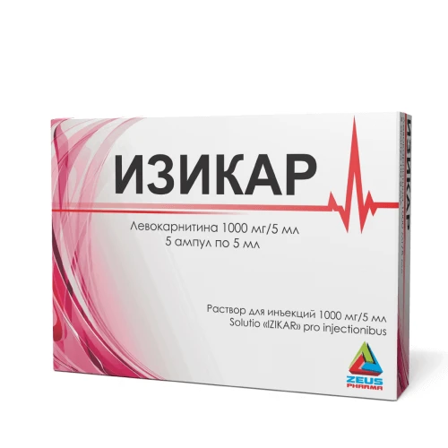 ИЗИКАР раствор для приема внутрь 50мл 1000мг/10мл N5
