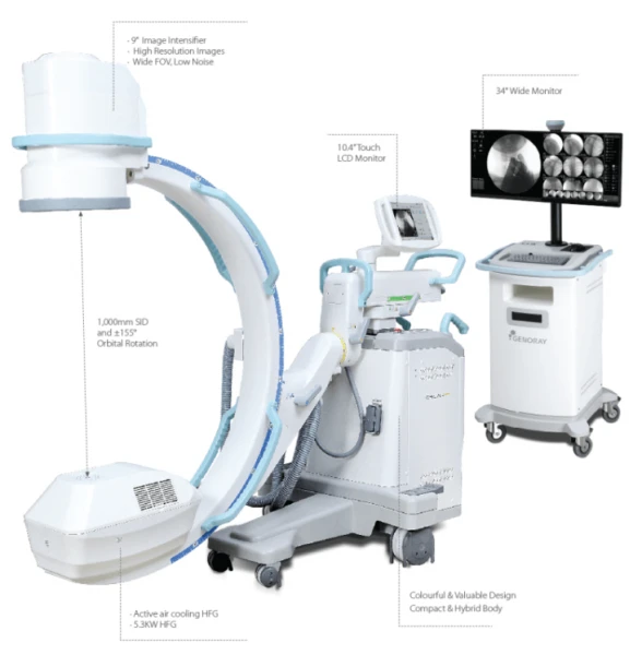 Rentgen - xirurgicheskaya ustanovka tipa S-duga Oscar Classic, Yujnaya Koreya