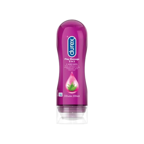 Смазка Durex Play massage 2 в 1 200 мл ( с Алоэ Вера)