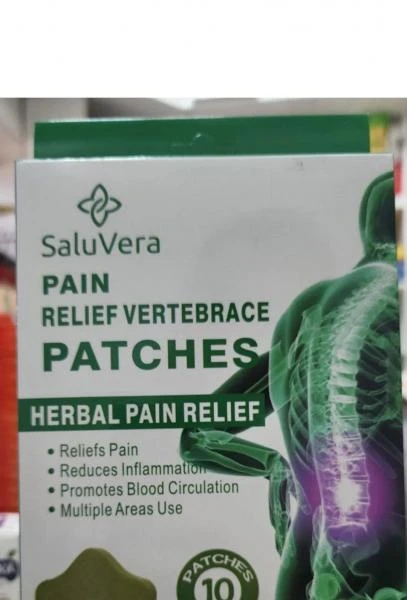 SaluVera yamoqlari umurtqa pog'onasi va bo'g'imlarda og'riqni yo'qotish uchun