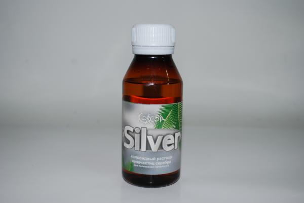 SILVER кумушнинг коллоидли эритмаси — Silver коллоидное сере