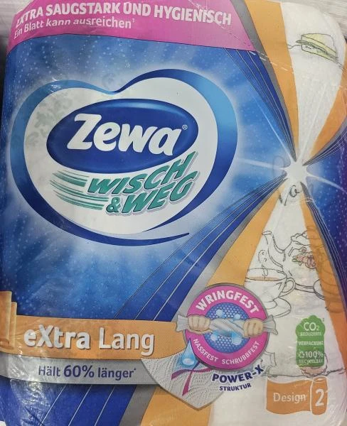 Бумажные полотенца Zewa WISCH&WEG