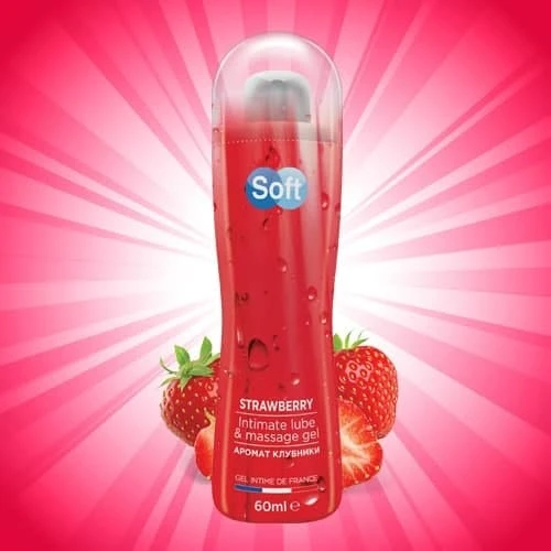 Gel dlya massaja SOFT STRAWBERRY