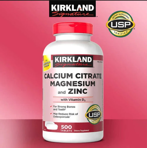 Kaltsiy sitrat magnezium zinc (500 dona) - kaltsiy sitrat, magneziya va sink
