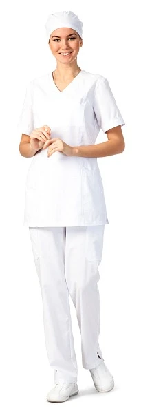 Bryuki jenskie medisinskie «Afina» belie