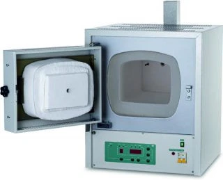 Муфельная печь ЭКПС-10 (многоступ. регулятор; 10 л; Т до +1100 °С) с вытяжкой