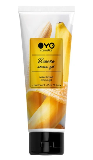 OYO Banana Aroma Gel-bu sizning qulayligingiz uchun namlovchi jel moylash vositasi!