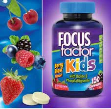 Vitamini dlya detey Focus factor Kids (150 sht.)