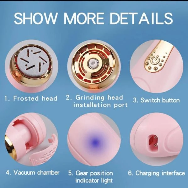 Elektricheskaya shlifovalnaya pilka dlya nog