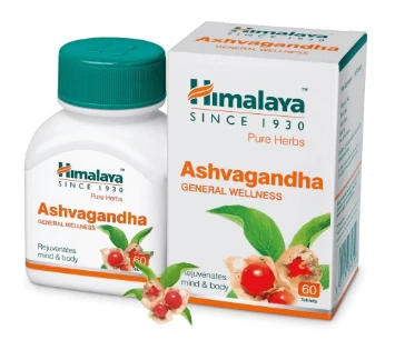 Sredstvo dlya uluchsheniya vinoslivosti organizma Ashvagandxa Ximalaya