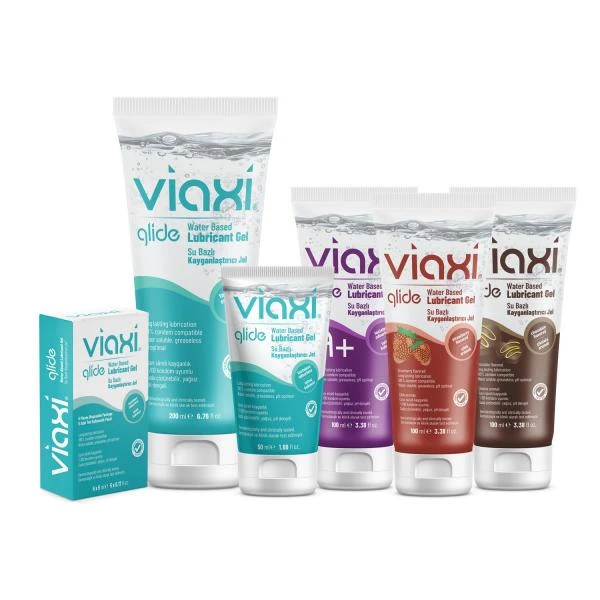 Гель-лубрикант VIAXI со вкусом клубники, 100 мл