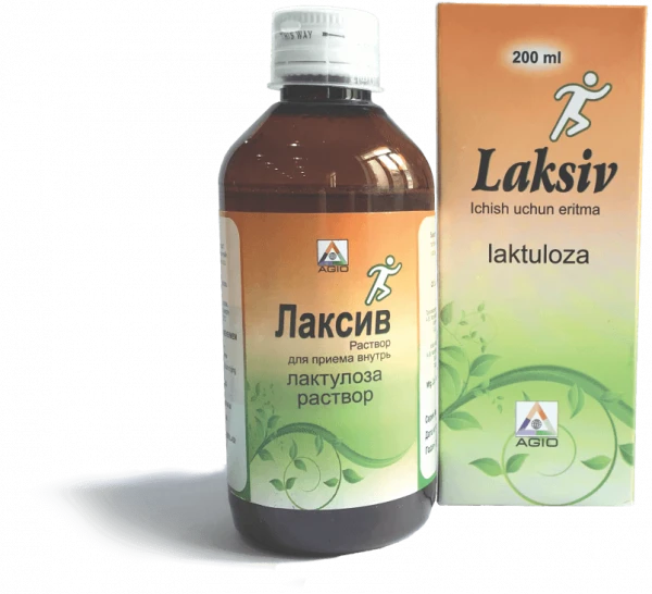 LAKSIV eritma dlya priema vnutr 200 ml 3,35g/5ml