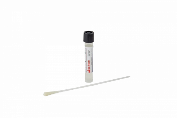 Sistema transportnaya GEM so sredoy Eymsa agarizovannoy; zond-tampon universalniy, material osi-polistirol, material tampona - neylon