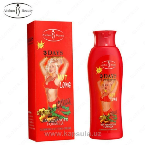 Antisellyulitniy krem dlya poxudeniya chili "3 days"