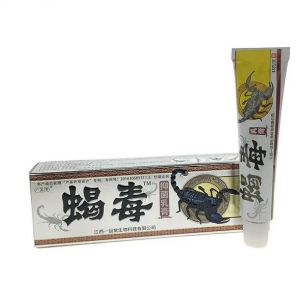 Protivogribkovaya maz na yade skorpiona