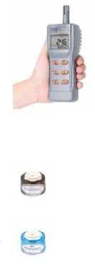 Kombinirovanniy pribor dlya izmereniya SO/SO2/skorosti vozdushnogo potoka/ temperaturi/otnositelnoy vlajnosti vozduxa- RN s komplektom kalibrovochnix soley (33%, 75%) v komplekte