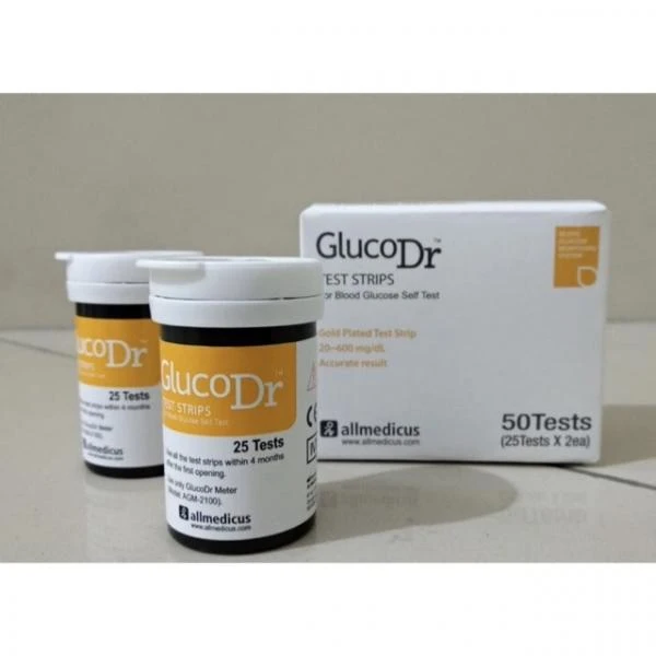 Тест полоски "GlucoDr" №50