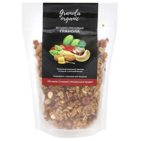 Гранола Ягодно ореховая