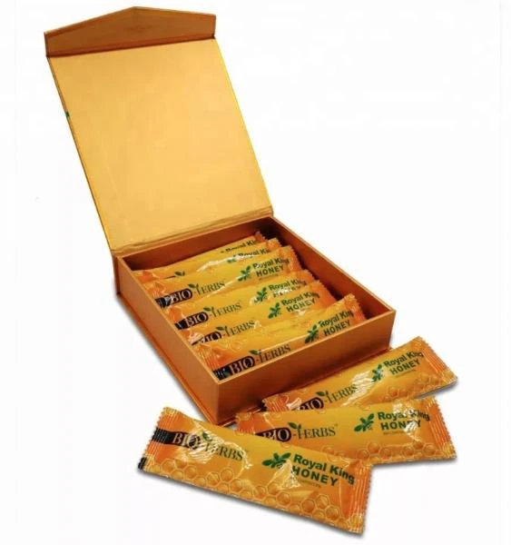 Erkaklar kuchi uchun Qirollik asal Royal King Honey Bio-Herbs