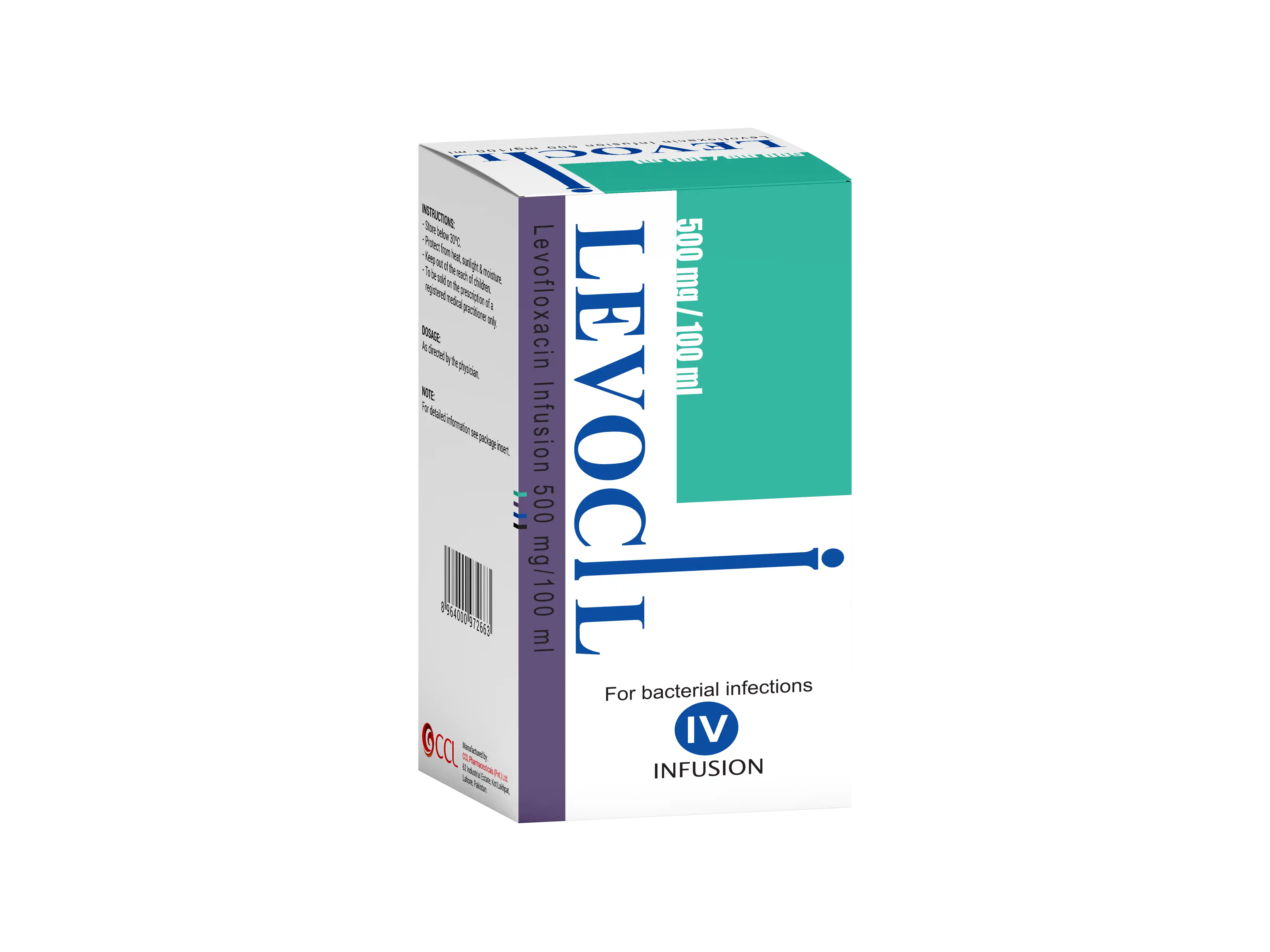 LEVOSIL inyeksiya uchun eritma 100ml 500mg/100ml