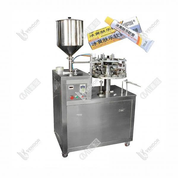 Mashinka dlya fasovki kleya v alyuminievie tubi WJ-12