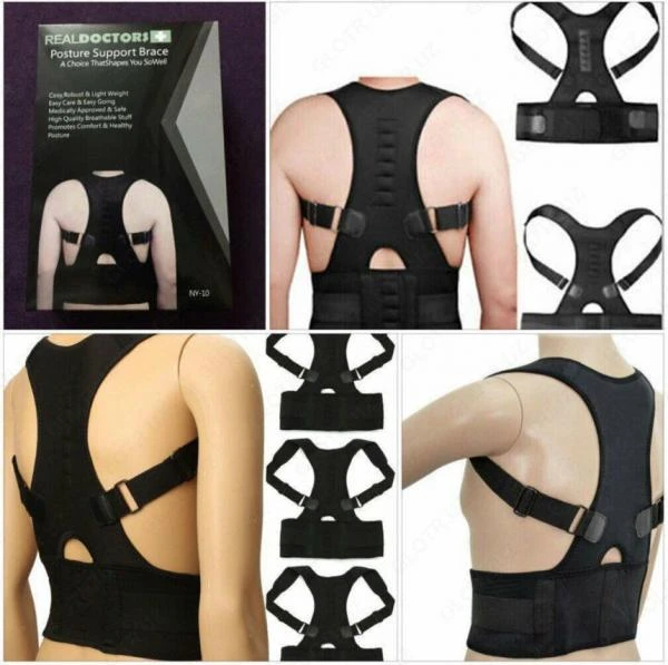 Magnit holat tuzatuvchisi (korset)  Real Doctors Posture Support Brace