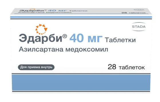 EDARBI tabletkalari 40 mg N28