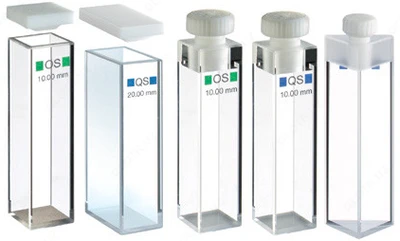 Кювета (кварцевая) Macro cell 100-QS PL 20 мм с ПТФЭ крышкой