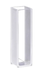 Turli o'lchamdagi spektrofotometrik shisha kyuveta