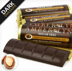 Темный шоколад с макадамией