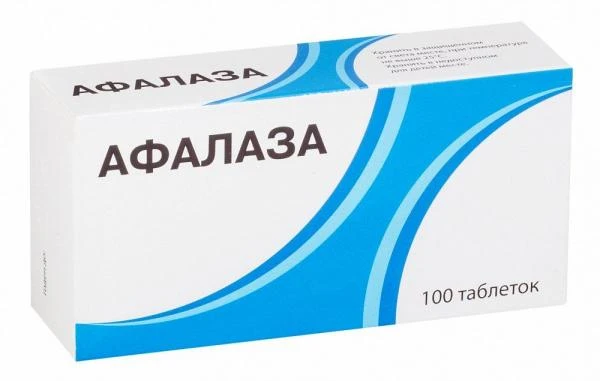 АФАЛАЗА таблетки N100