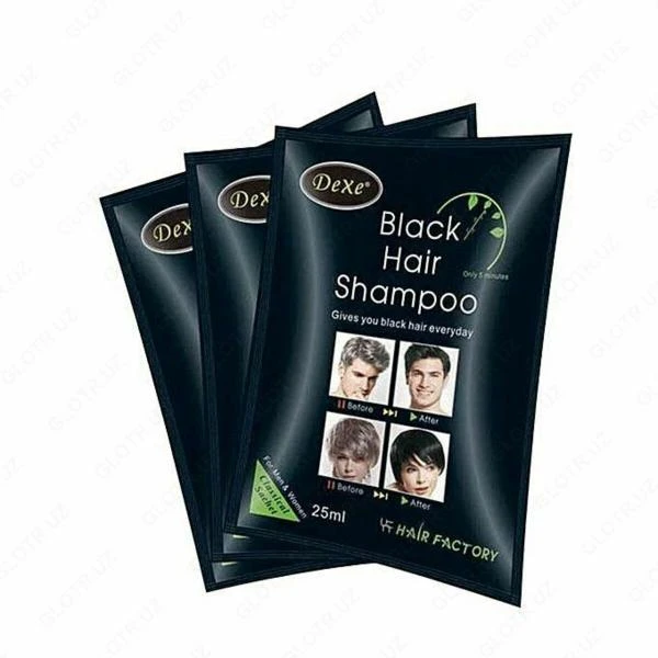 Мужской Шампунь от седых волос DEXE BLACK HAIR SHAMPOO