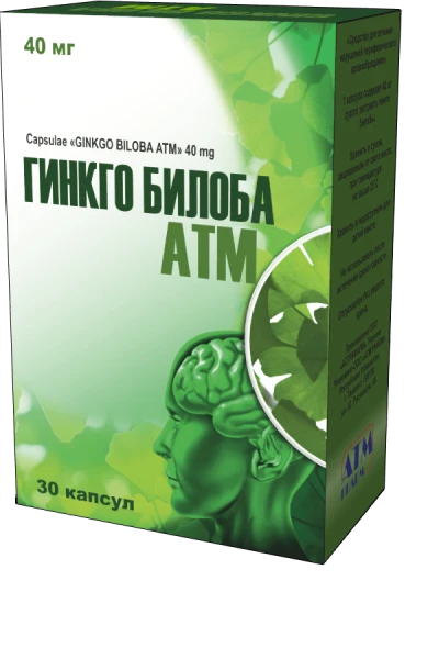 GINKGO BILOBA kapsulalar 40mg N30