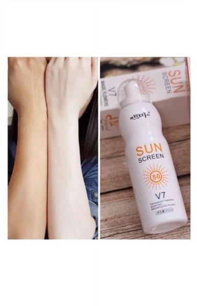 Quyoshdan himoyalovchi sprey Sunscreen V7 SPF 50