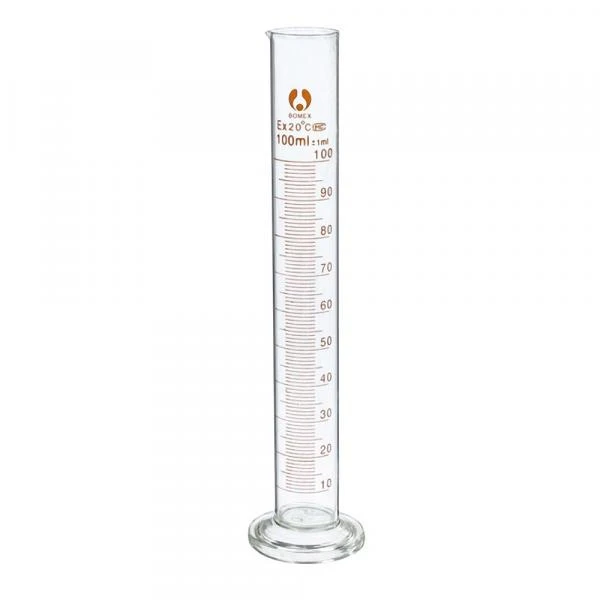 Мерный цилиндр 250 мл со стеклянным шестиугольным основанием