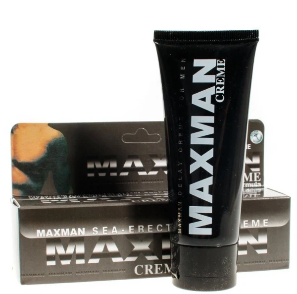 MAXMAN Delay Creme — nazorat va ishonch siz bilan