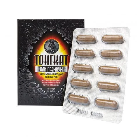 Капсулы для мужчин Тонгкат али премиум