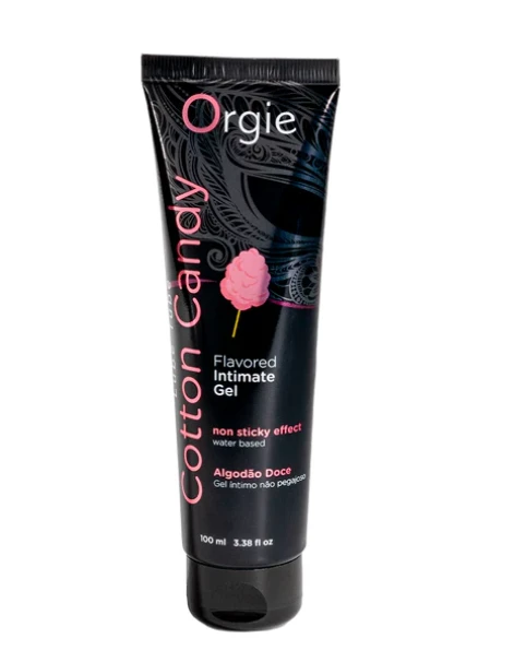 Интимный гель На водной основе Со вкусом сахарной ваты