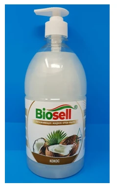 Жидкое крем-мыло "Кокос" 1000 мл