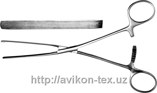 Зажим кишечный эластичный для детей