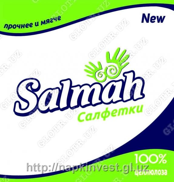 Salfetki SALMAH (23x24) 40 dona