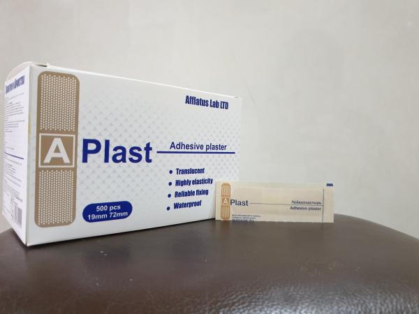 Лейкопластырь "A- Plast", с размером 19мм х 72мм,