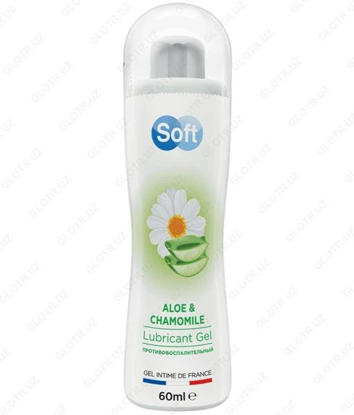 Soft Aloe & romashka jel moyi (60 ml)