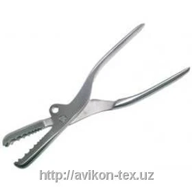 Derjatel dlya zaxvata i uderjaniya trubchatix kostey