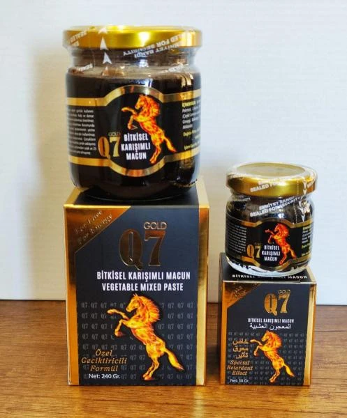 Эпимедиумная паста для мужчин и женщин Q7 Gold macun (50 г.)